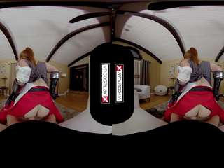 Vrcosplayx.com xxx televizor roșcate compilatie în pov virtual realitate parte 1