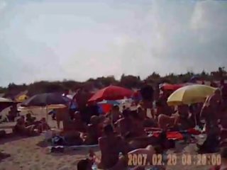Milf Sucking cock On Nudist Beach