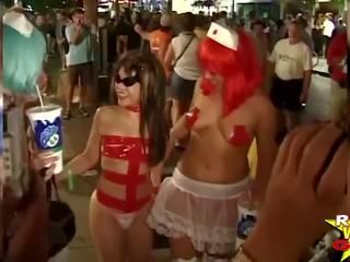 Nude Sluts at Fantasy Fest Key West P2
